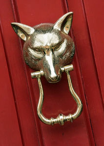 Black Country Metalworks - fox head - Doorknocker