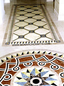 Monarch Crafts -  - Marble Floor Tile