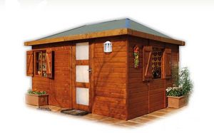 CABANES GREEN HOUSE -  - Wood Garden Shed