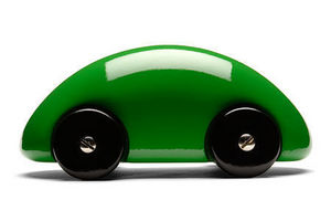 Playsam - streamliner classic green - Wooden Toy