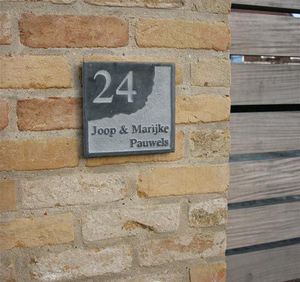 La Pierre - style 7 - House Name Signs