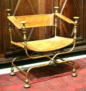 ERNEST JOHNSON ANTIQUES - bishop's chair / faldistorium - Bishop's Chair
