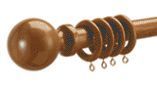 Speedy Products - wooden poles - Curtain Rail