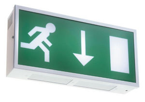 Emergency Lighting Products - metalite exit - Illuminated Sign