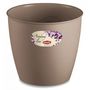 Plant-pot cover-Stefanplast-Lot de 3 cache-pots ou pots de fleurs  ronds 2.2 L