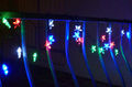 Lighting garland-FEERIE SOLAIRE-Guirlande solaire etoiles multicolores 20 leds 5,8