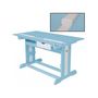 Children's desk-WHITE LABEL-Bureau enfant meuble chambre bleu