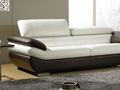 2-seater Sofa-WHITE LABEL-Canapé Cuir 2 places ROSY