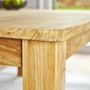 Rectangular dining table-BOIS DESSUS BOIS DESSOUS-Table en bois de teck rectangulaire 180 BOSTON
