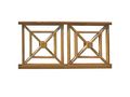 Fence with an openwork design-Piveteau
