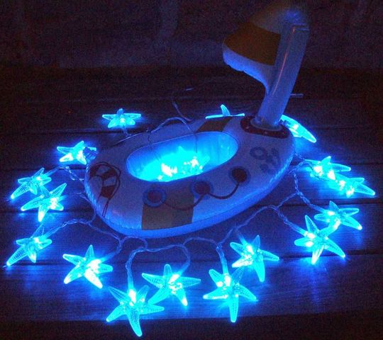 FEERIE SOLAIRE - Lighting garland-FEERIE SOLAIRE-Guirlande solaire etoiles de mer 20 leds blanches 
