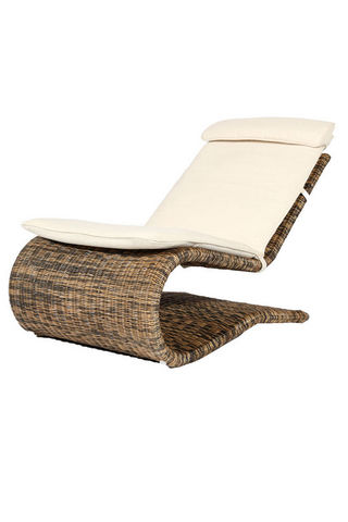 ROTIN DESIGN - Garden Deck chair-ROTIN DESIGN-Chaise S-LOUNGER