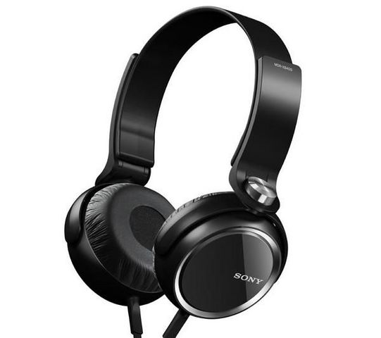 SONY - A pair of headphones-SONY-Casque MDR-XB400 - noir