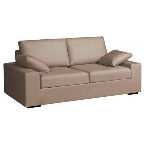 WHITE LABEL - 2-seater Sofa-WHITE LABEL-Canapé 3 places convertible Ethan