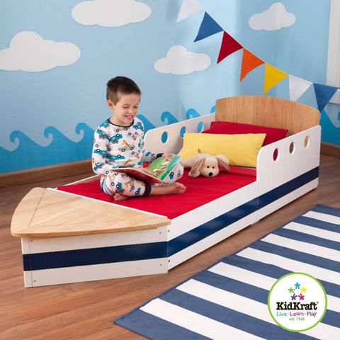 KidKraft - Children's bed-KidKraft-Lit pour enfant bateau