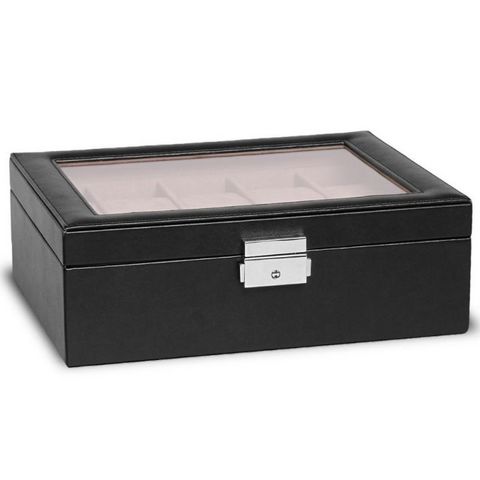 WHITE LABEL - Watch box-WHITE LABEL-Coffret boîte présentoir 10 montres