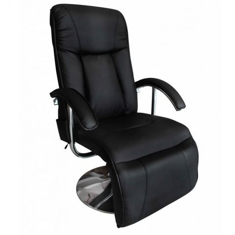 WHITE LABEL - Massage armchair-WHITE LABEL-Fauteuil de massage noir