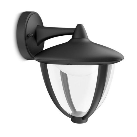 Philips - Outdoor wall lamp-Philips-ROBIN - Applique Extérieur Descendante LED Noir H2