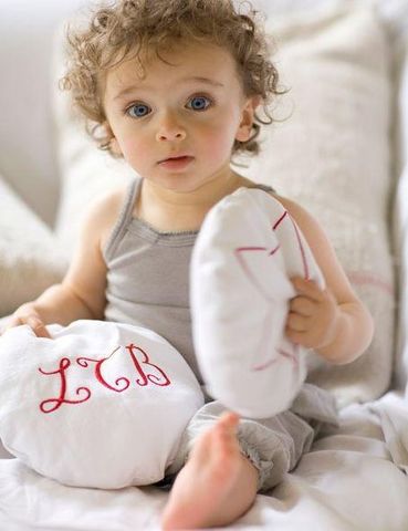 LES TOILES BLANCHES - Children's pillow-LES TOILES BLANCHES-Firmin