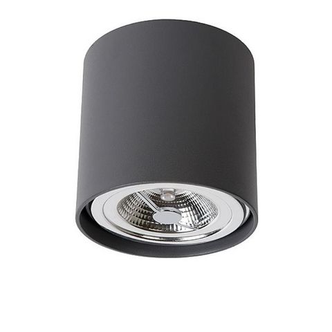 LUCIDE - Ceiling lamp-LUCIDE-Plafonnier rond orientable Dialo LED H12 cm