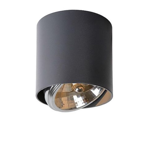 LUCIDE - Ceiling lamp-LUCIDE-Plafonnier rond orientable Dialo LED H12 cm