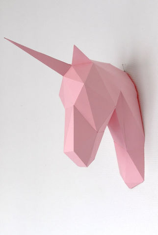 Artwall and CO - Child trophy-Artwall and CO--Licorne papier