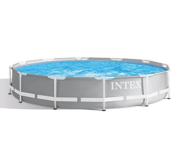 INTEX - Frame swimming pool-INTEX-tubulaire ronde Intex Prism Frame 3,66 x
