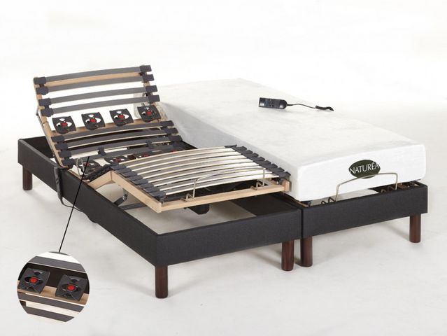 NATUREA - Electric adjustable bed-NATUREA-Literie relaxation THESEE