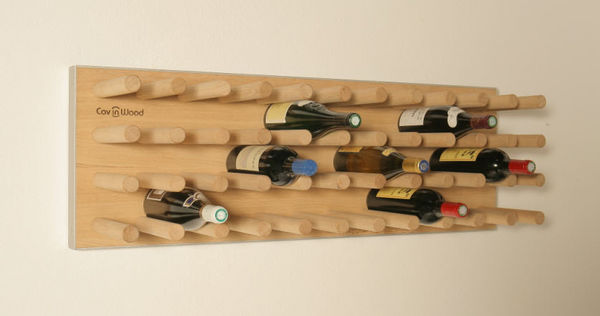 Cav in Wood - Wine bottle tote-Cav in Wood-Fakir-line