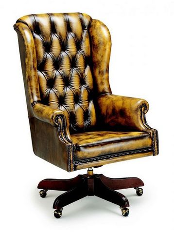 Distinctive Chesterfield Sofas - Office armchair-Distinctive Chesterfield Sofas-Baldwin office chair