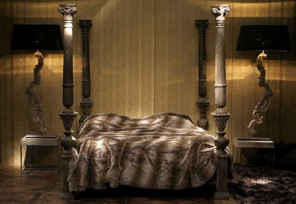 GUSTAVE & LOUIS - Four poster double bed-GUSTAVE & LOUIS-Gustavien