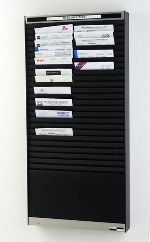 Display Developments - Wall mounted letter sorter-Display Developments-Document Control Panel