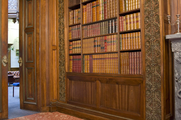 The Original Book Works - Decorative door panel-The Original Book Works-faux livres