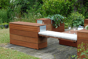 ABA-Design -  - Garten Banktruhe