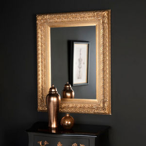 MAISONS DU MONDE - miroir marquise or 95x125 - Spiegel
