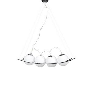 WHITE LABEL - lampe suspension design eileen - Deckenlampe Hängelampe