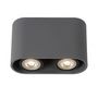 Deckenleuchte-LUCIDE-Plafonnier rectangulaire arrondi double Bentoo LED
