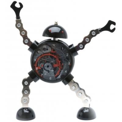 Present Time - Kinderwecker-Present Time-Réveil King robot métal