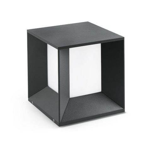 FARO - Leuchtpfosten-FARO-Borne carrée extérieure Mila LED IP65 H24 cm