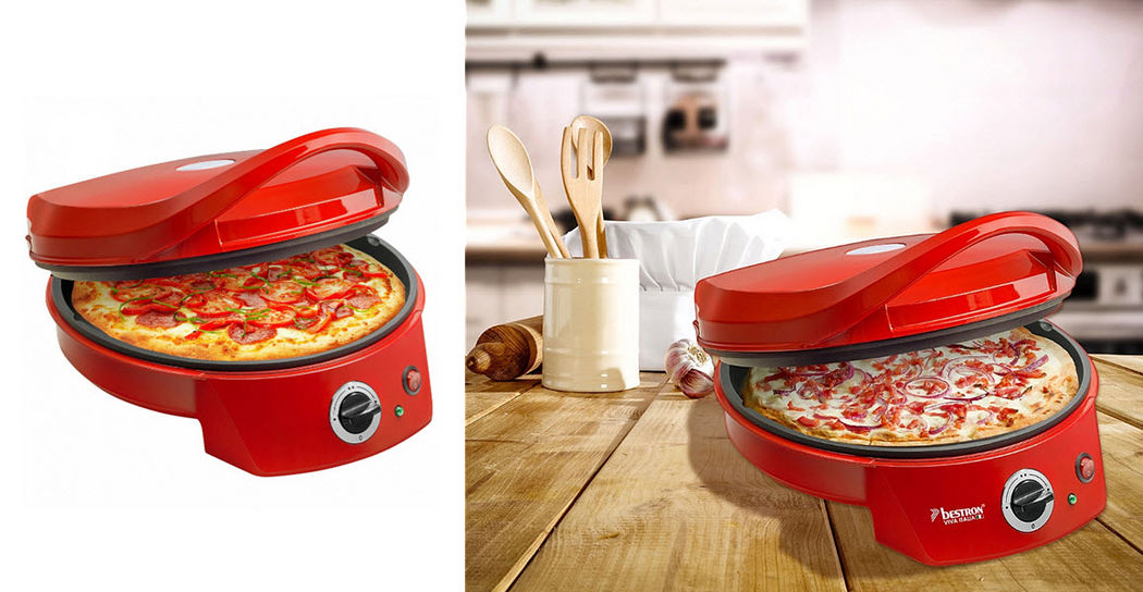 Bestron Mini horno eléctrico para pizza Robots de cocina Cocción  | 