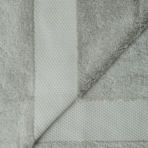 Cosyforyou - serviette coton égyptien gris - Toalla