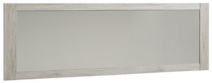 WHITE LABEL - miroir salle à manger coloris chêne gris - Espejo