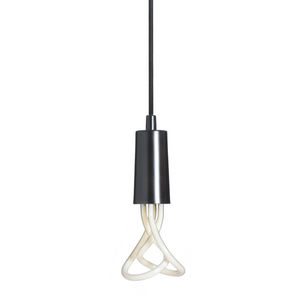 PLUMEN - plumen - suspension noir et ampoule baby 001 | sus - Lámpara Colgante