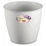 Macetero-Stefanplast-Lot de 3 cache-pots ou pots de fleurs  ronds 2.2 L