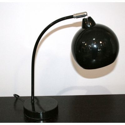 International Design - Lámpara de sobremesa-International Design-Lampe arc boule - Couleur - Noir