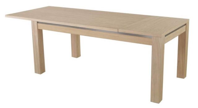 MOOVIIN - Mesa de comedor rectangular-MOOVIIN-Table repas rectangulaire 180 cm avec allonge Orla