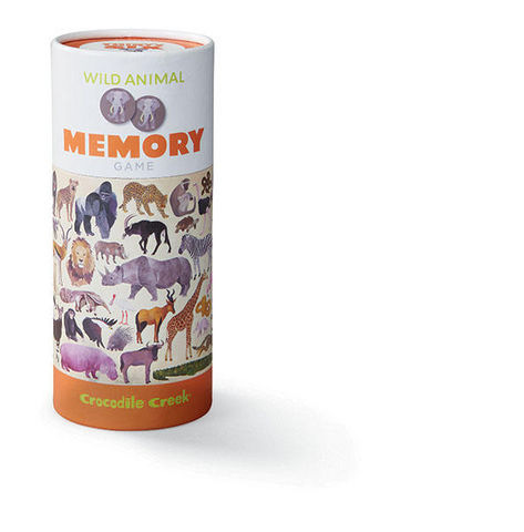 BERTOY - Juegos educativos-BERTOY-36 Animal Memory Wild Animals