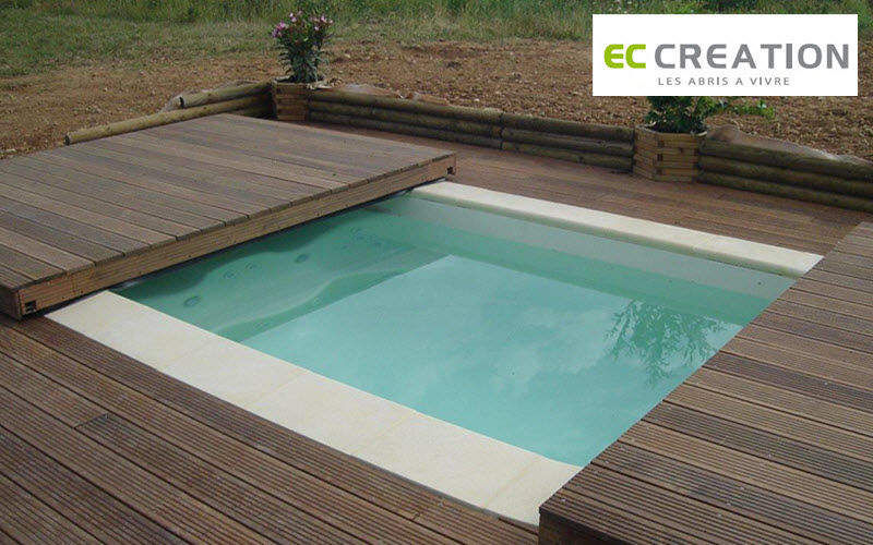 EC CREATION Copertura bassa motorizzata per piscina Coperture per piscine Piscina e Spa  | 