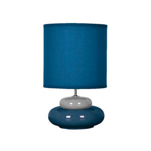 SEYNAVE - lili - lampe à poser bleu & gris | lampe à poser s - Lampada Da Tavolo