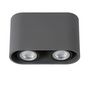 Plafoniera-LUCIDE-Plafonnier rectangulaire arrondi double Bentoo LED